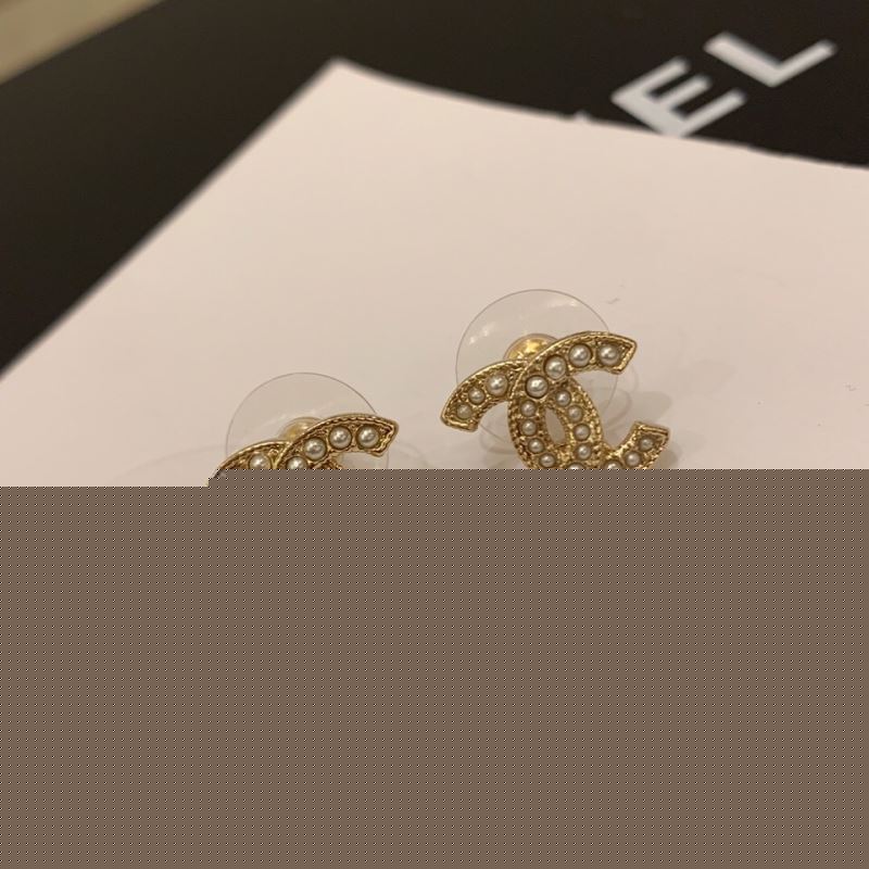 Ch*el earrings